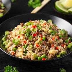 Egg Hot garlic fried rice 2
