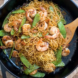 Shrimp Singapore Chowmein 1