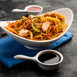 chicken desi style noodles 1
